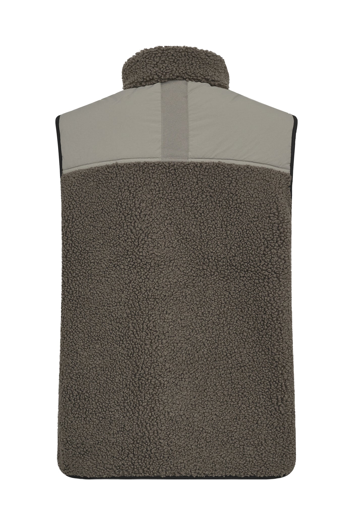 MMRowe Eli Teddy Vest Dusty Olive - 179570