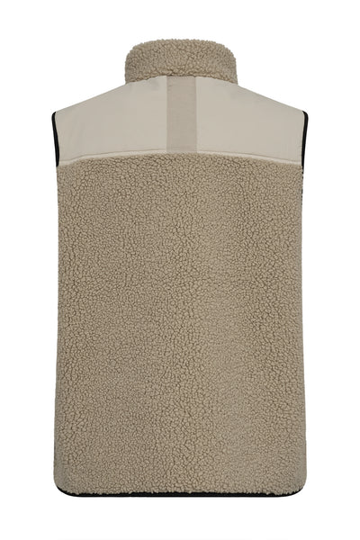 MMRowe Eli Teddy Vest Feather Gray - 179570 Thumbnail