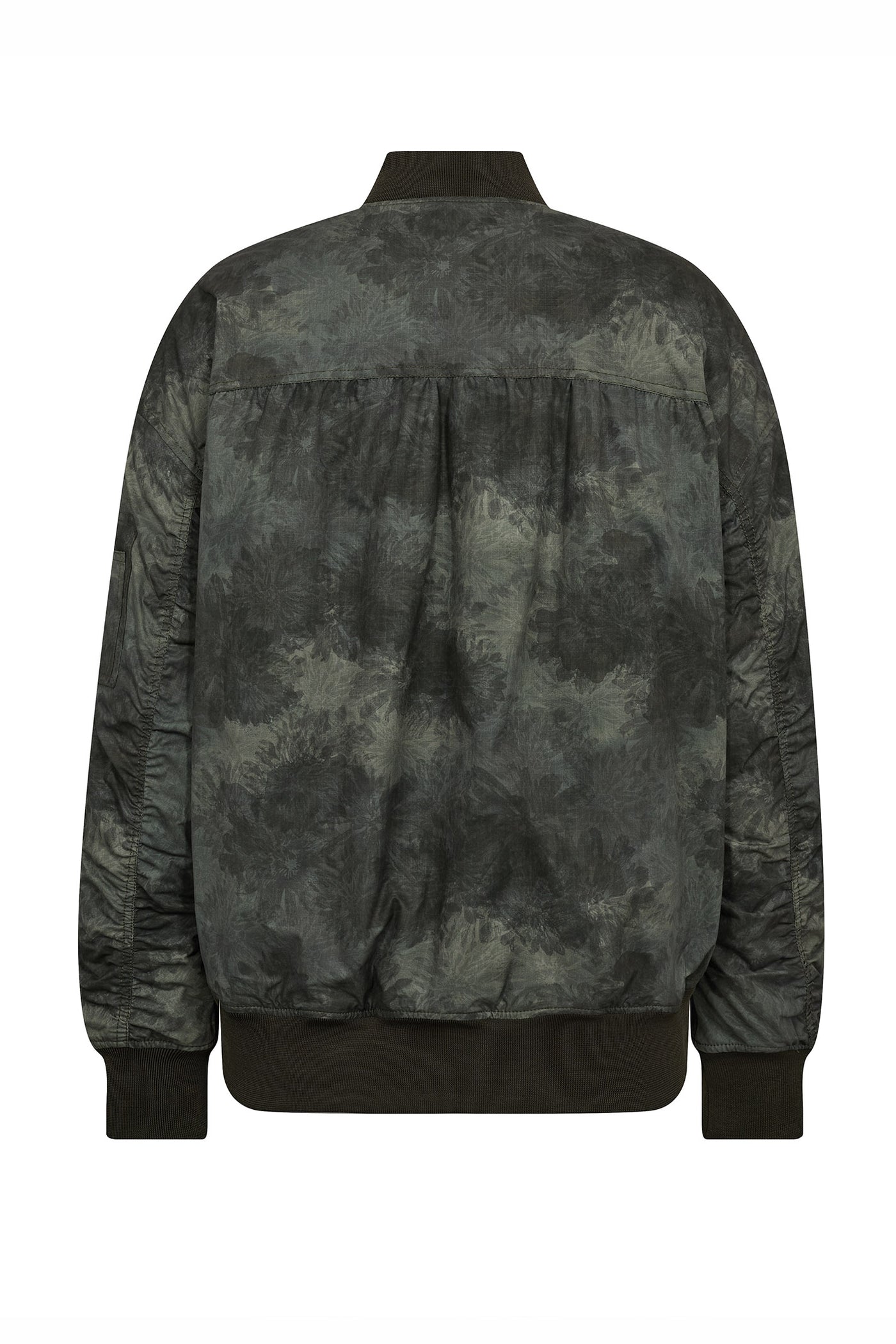 MMRuby Print Bomber Jacket Olive night - 175540