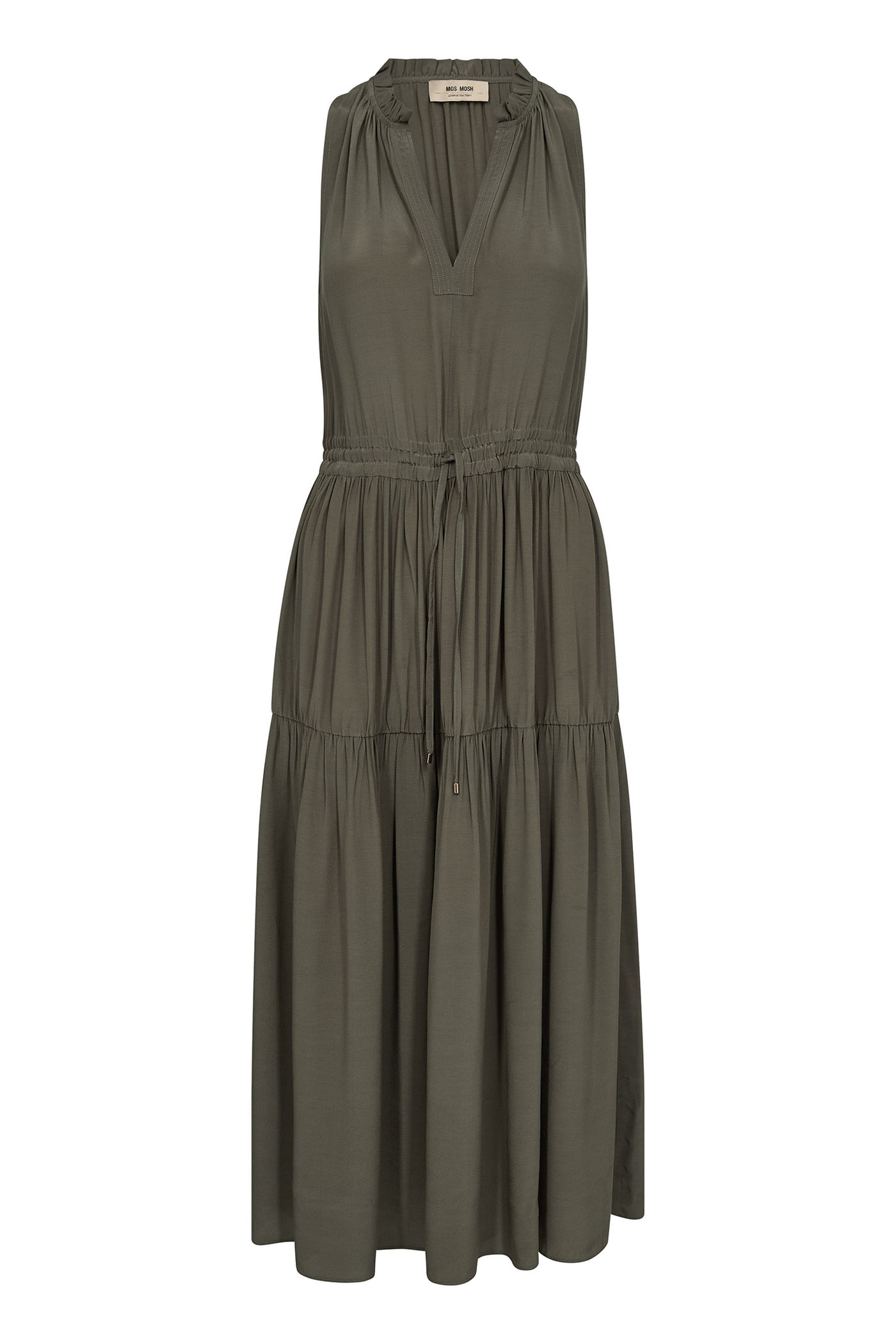 MMSabri SL Solida Dress Dusty Olive