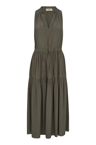 MMSabri SL Solida Dress Dusty Olive Thumbnail