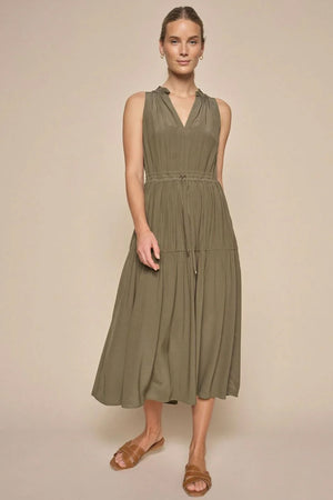 MMSabri SL Solida Dress Dusty Olive
