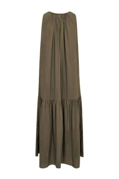 MMSabri Tess Dress Olive night - 177160 Thumbnail