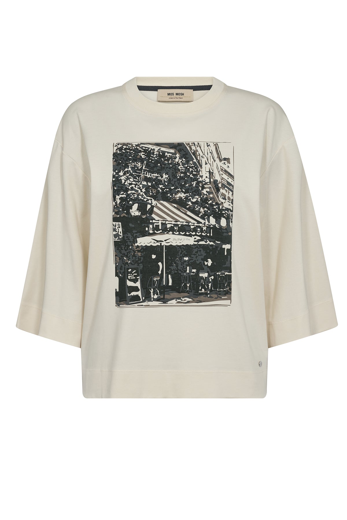 MMSalmo O-3/4 Sleeve Tee 172590 URBAN CHIC