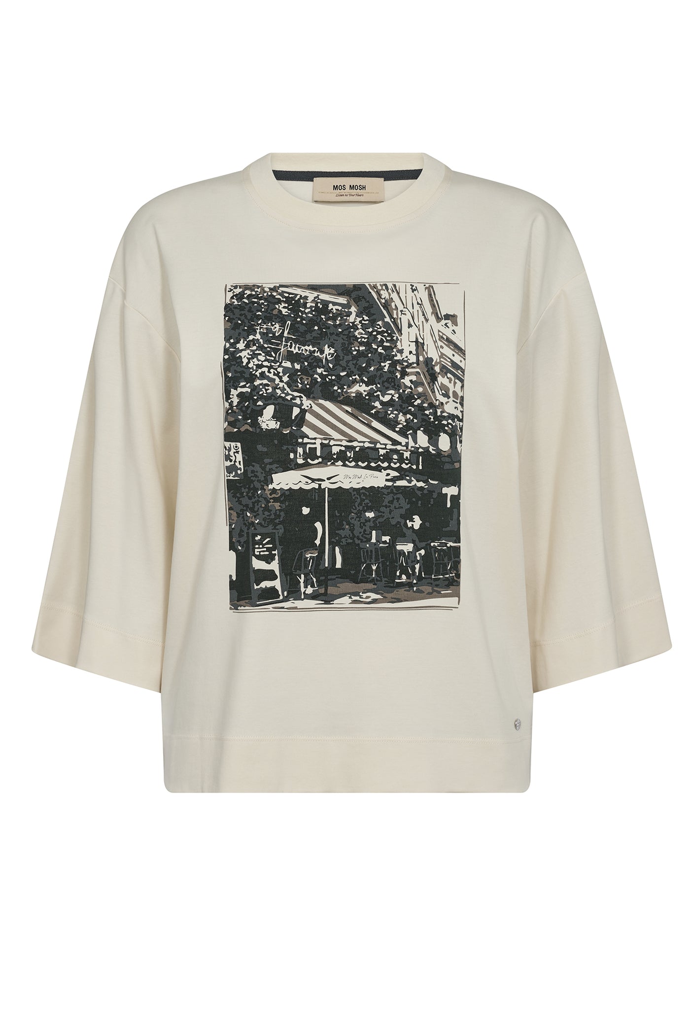 MMSalmo O-3/4 Sleeve Tee 172590 URBAN CHIC