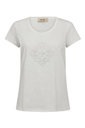 MMSherri O-SS Glam Tee ECRU - 180100