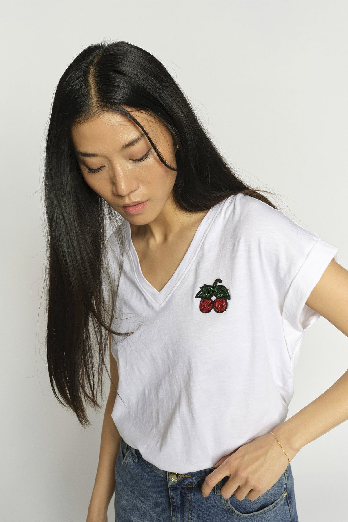 MMSilao V-SS Tee White - 178180