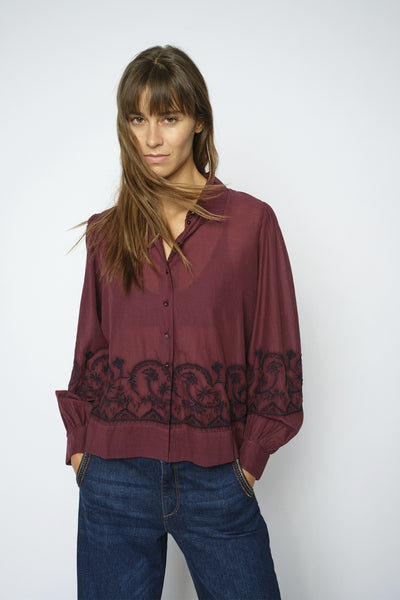 MMSilca Lino Shirt Port Royale - 181730 Thumbnail