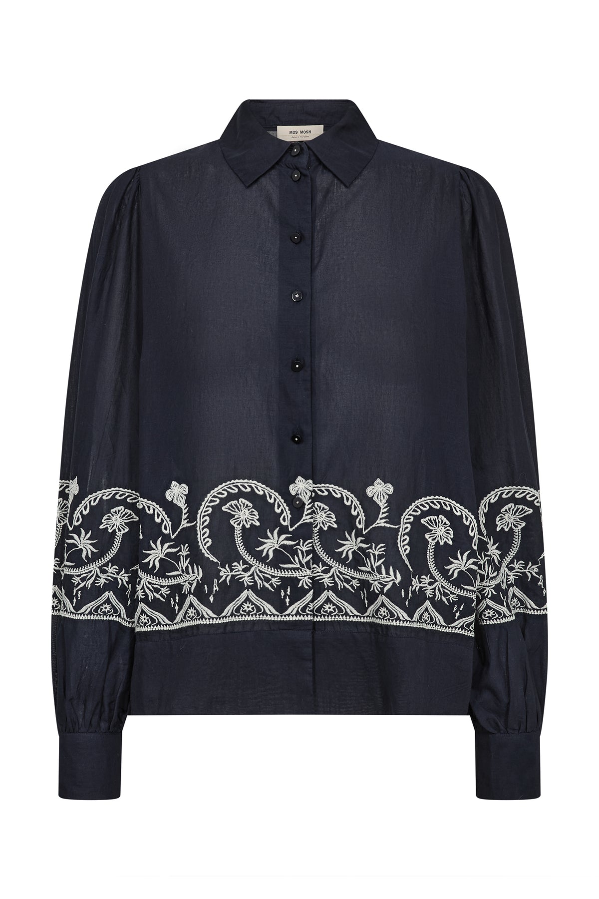 MMSilca Lino Shirt Salute Navy - 181730