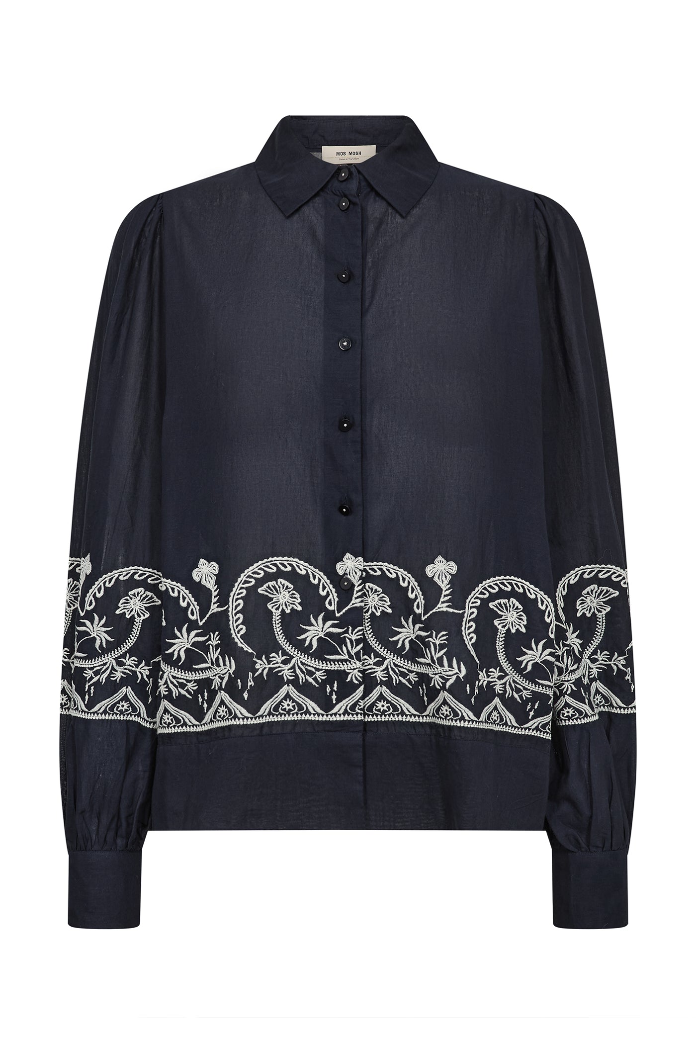 MMSilca Lino Shirt Salute Navy - 181730