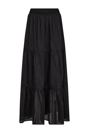MMSilka Long Skirt Black - 179740