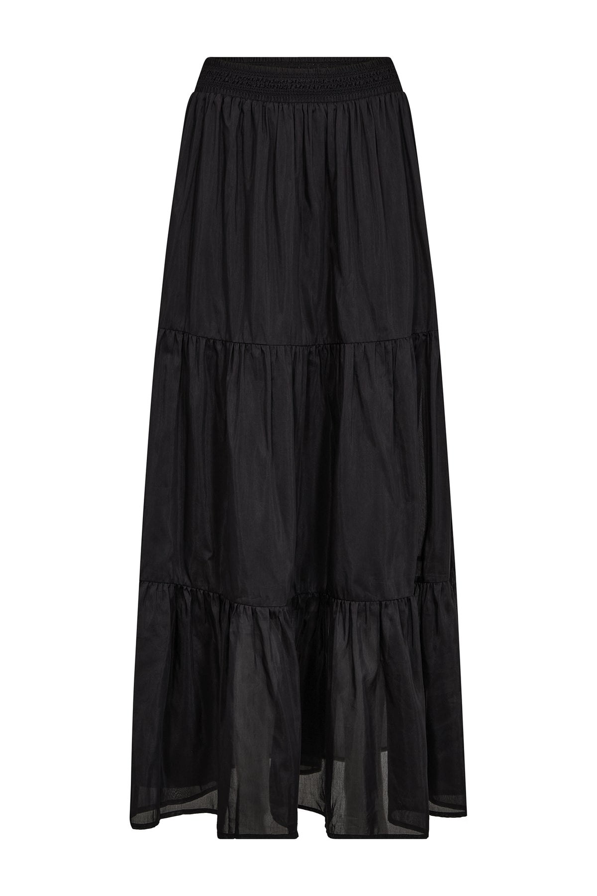 MMSilka Long Skirt Black - 179740