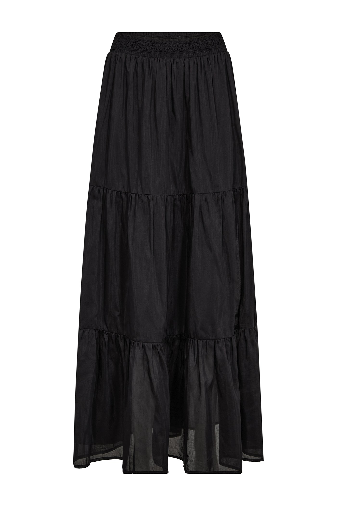 MMSilka Long Skirt Black - 179740