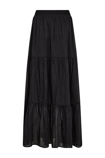 MMSilka Long Skirt Black - 179740 Thumbnail