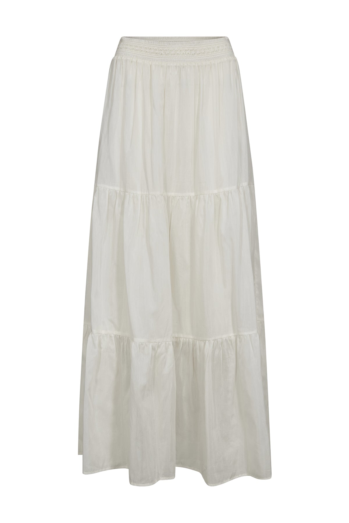 MMSilka Long Skirt ECRU - 179740