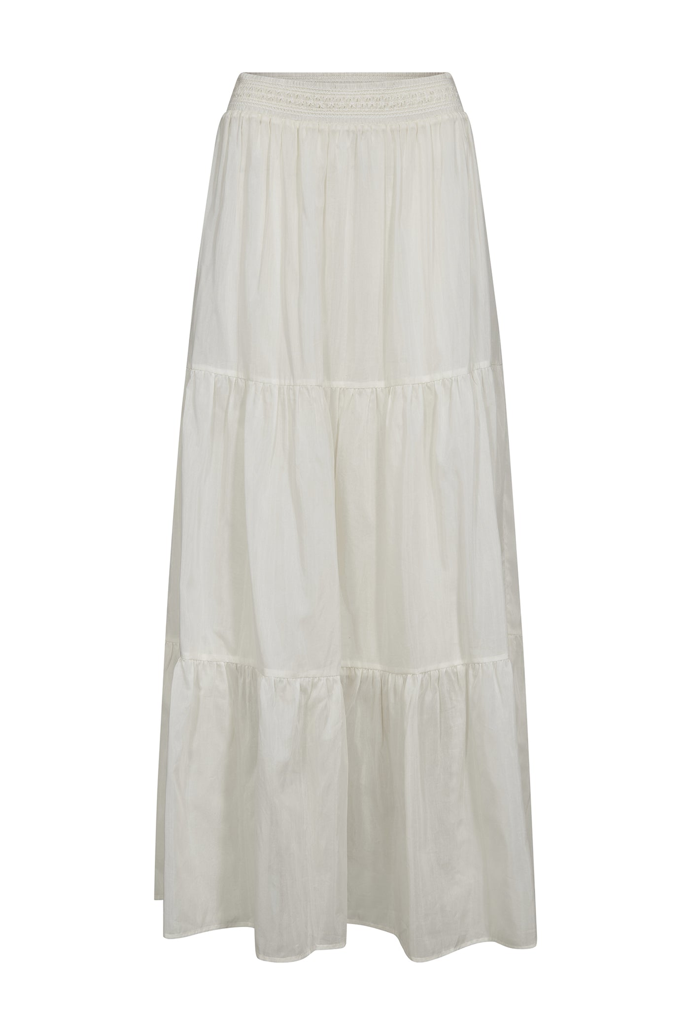 MMSilka Long Skirt ECRU - 179740
