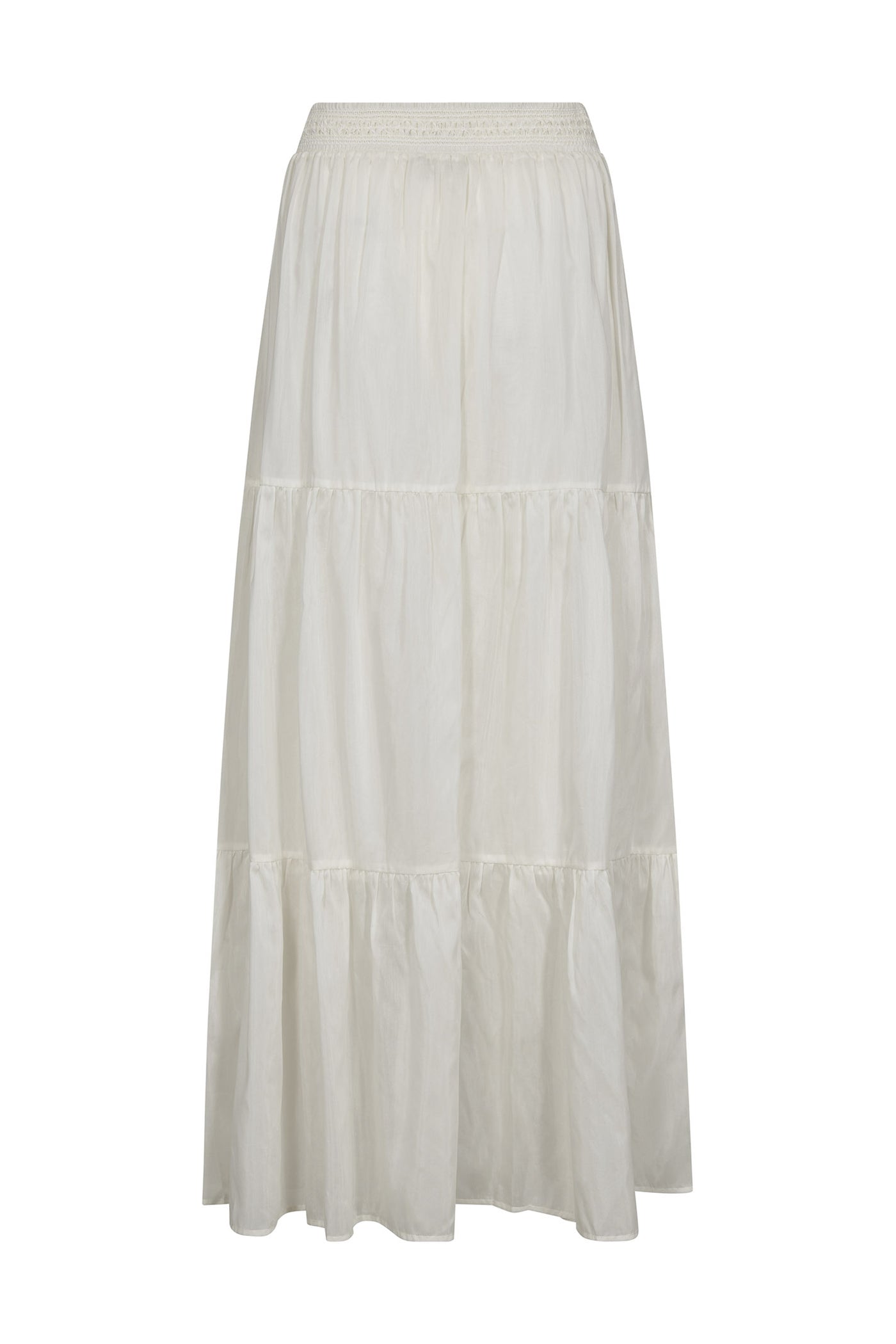 MMSilka Long Skirt ECRU - 179740