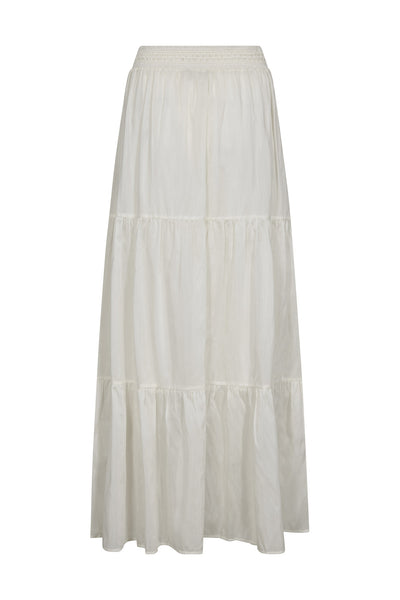 MMSilka Long Skirt ECRU - 179740 Thumbnail