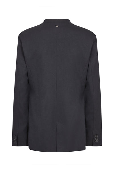MMSilvi Caro Blazer Salute Navy - 181840 Thumbnail