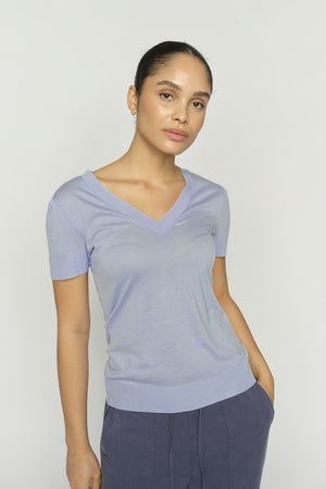 MMSink V-SS Tee Brunnera Blue - 161010