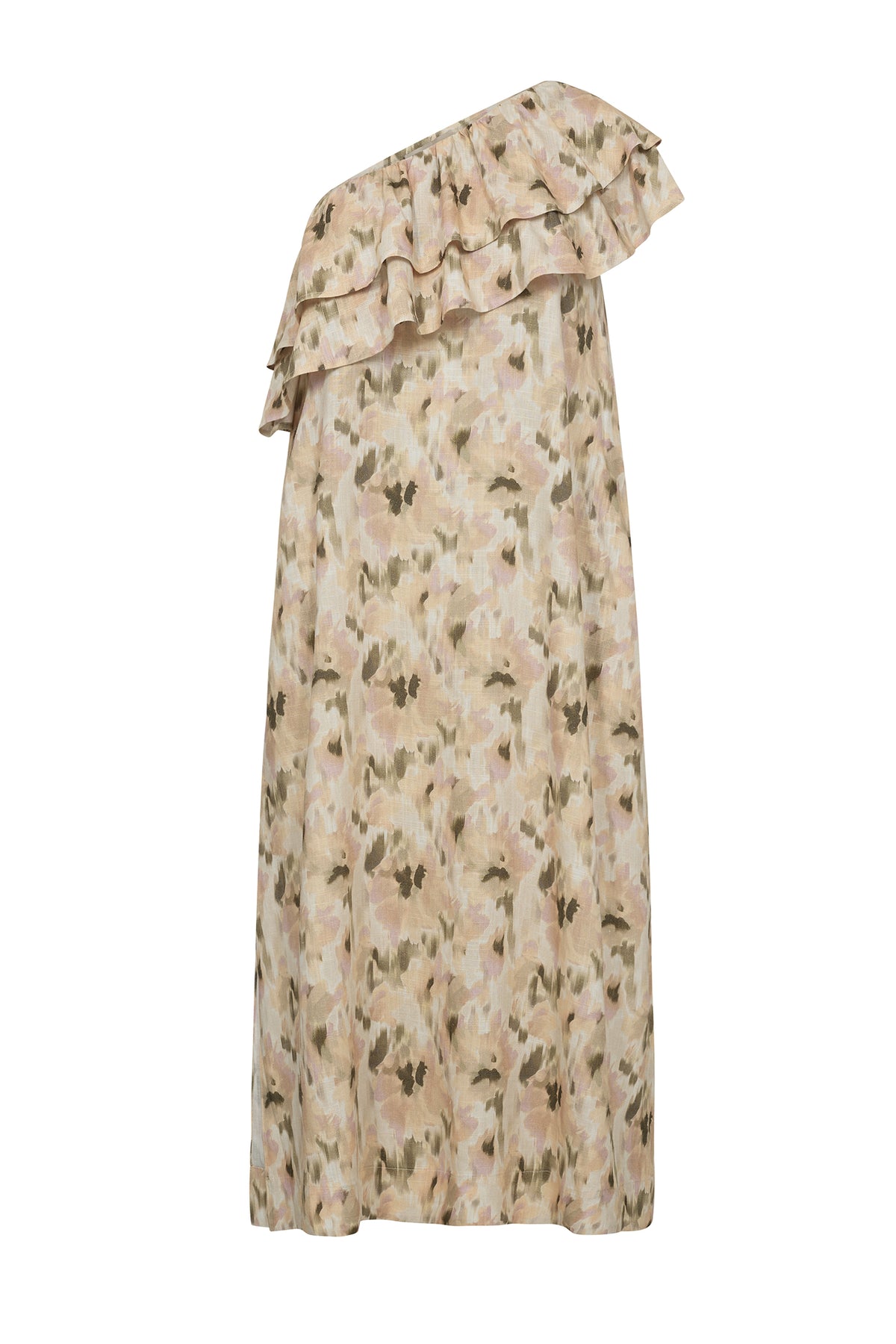 MMSoma Flower Field Dress BURNT OLIVE - 179540