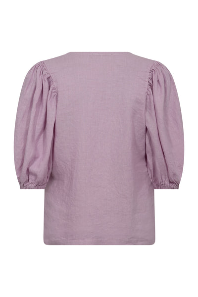 MMTaissa Linen Blouse Fragrant Lilac - 160160 Thumbnail
