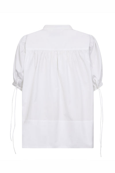 MMTarima SS Cotton Blouse White - 178090 Thumbnail