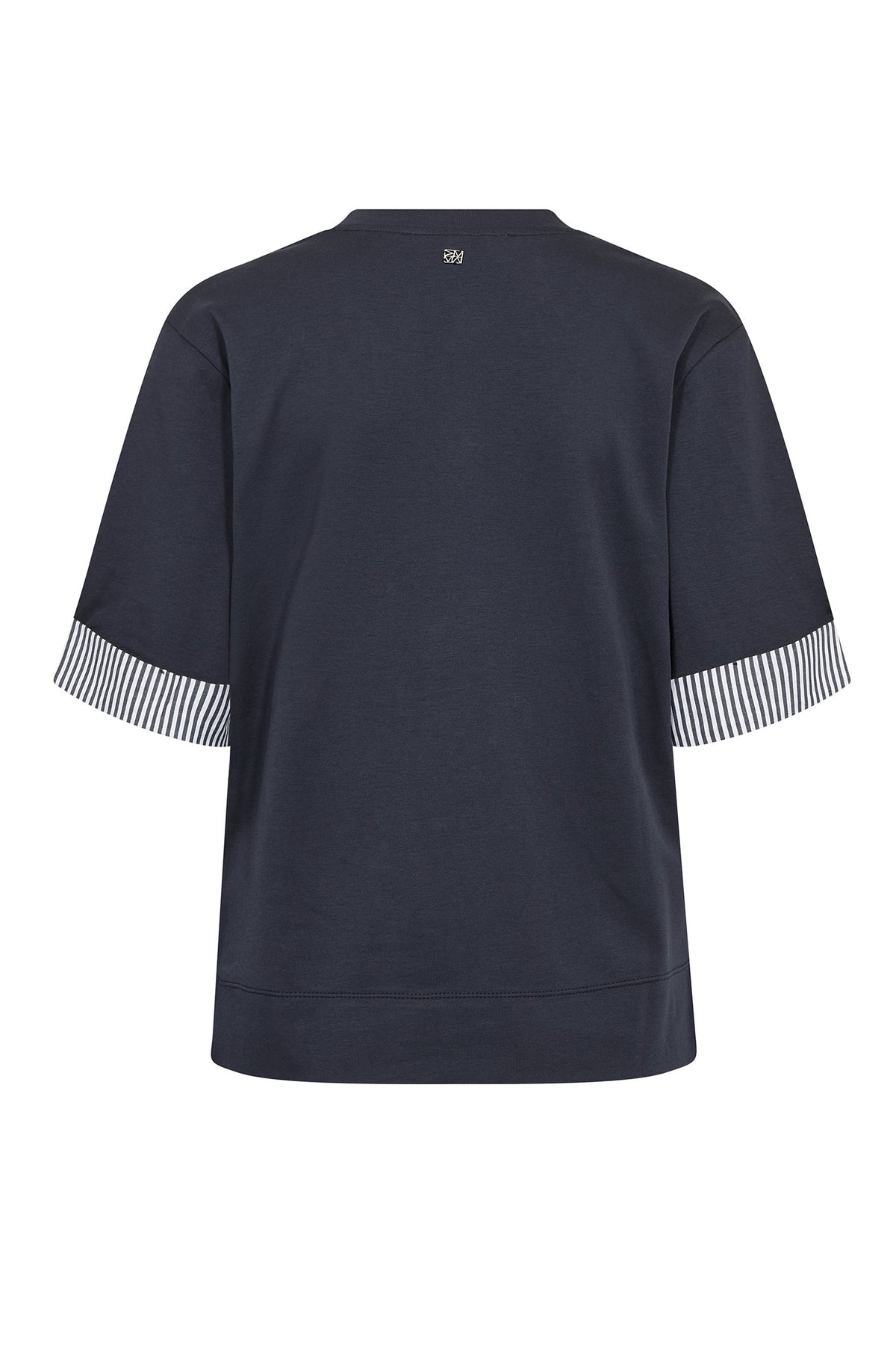 MMTattia O-SS Turn-Up Tee Salute Navy - 180620