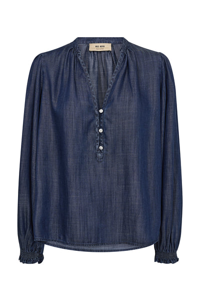 MMTazzin Dow Blouse Salute Navy - 175450 Thumbnail