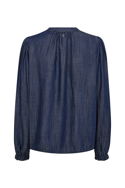 MMTazzin Dow Blouse Salute Navy - 175450 Thumbnail
