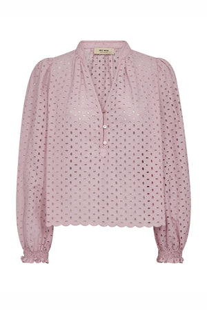 MMTazzin Embo Blouse Fragrant Lilac - 179550