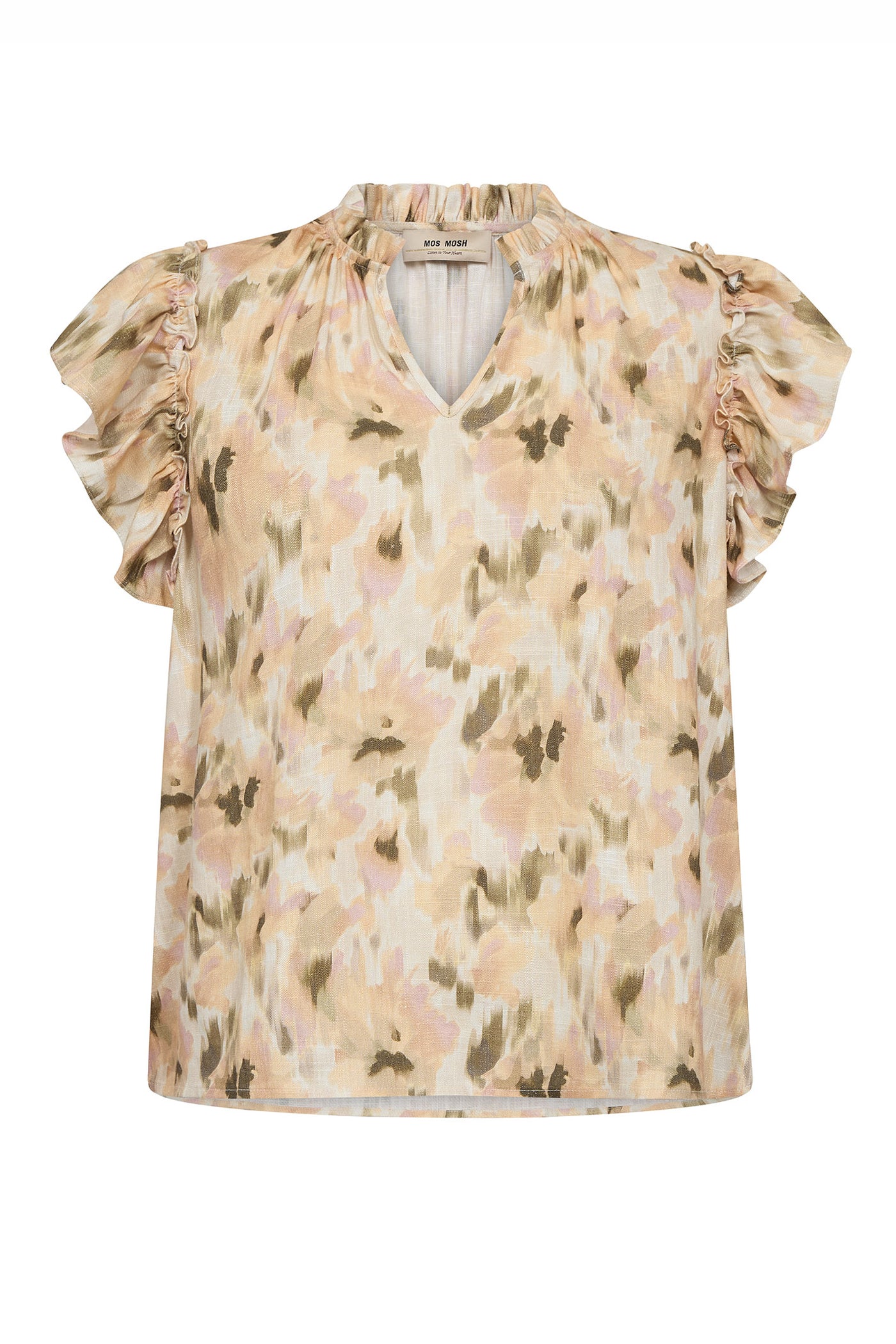 MMTea Flower Field Blouse BURNT OLIVE - 180570
