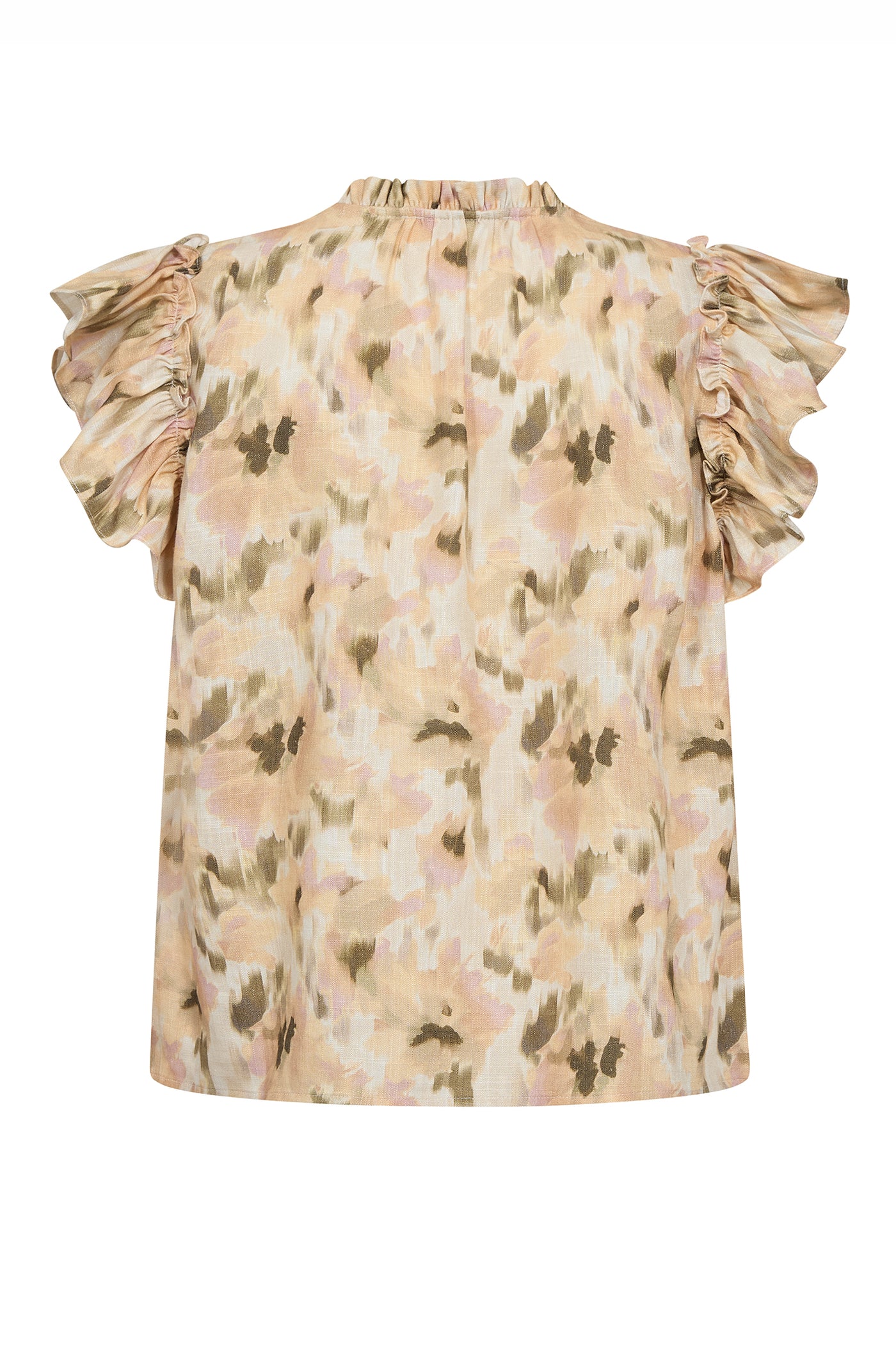 MMTea Flower Field Blouse BURNT OLIVE - 180570