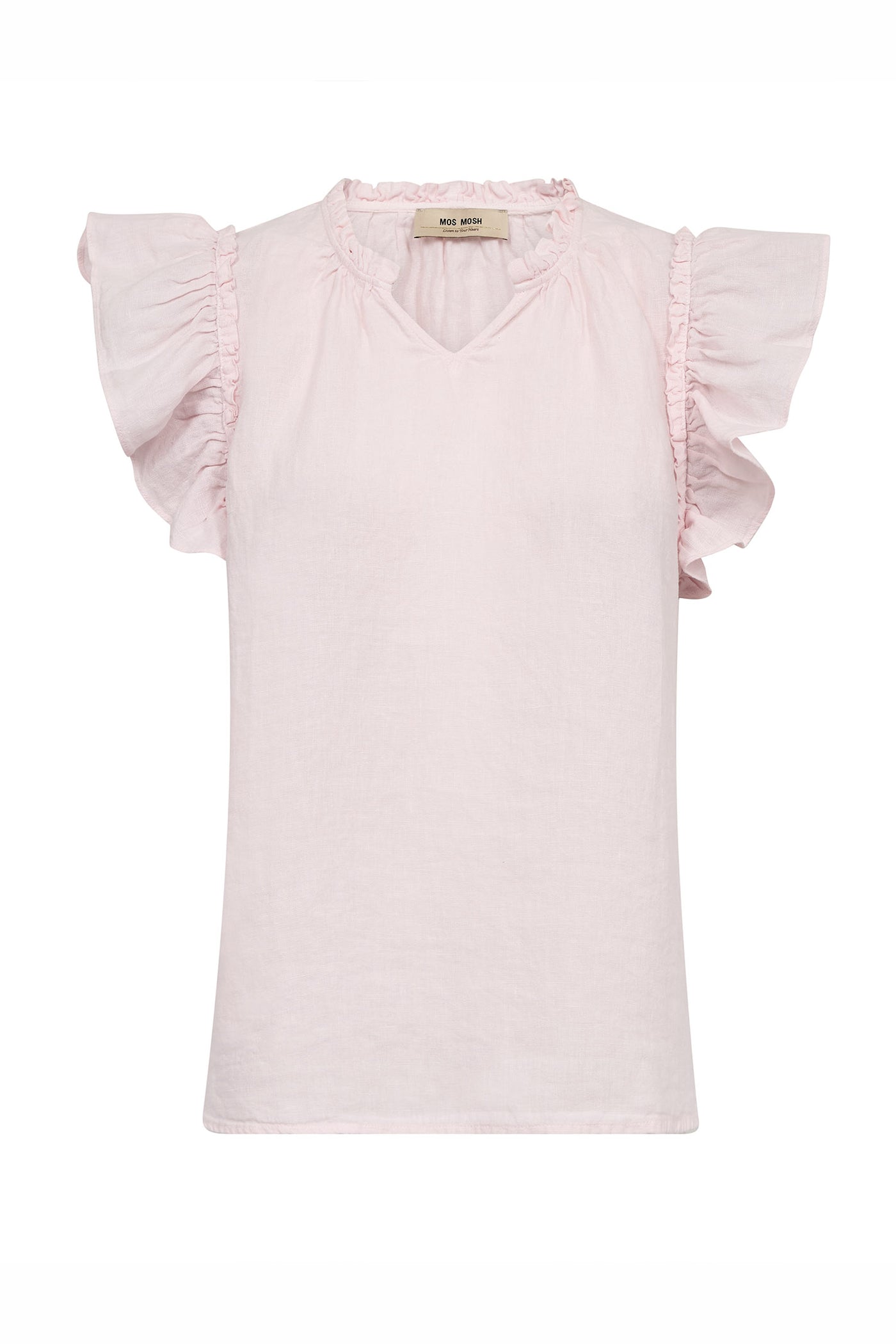 MMTea Linen Blouse Ballet Slipper - 178100