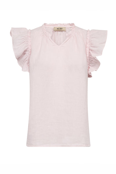 MMTea Linen Blouse Ballet Slipper - 178100 Thumbnail