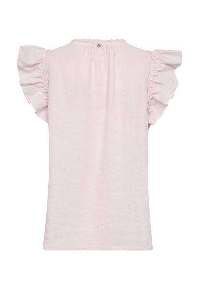 MMTea Linen Blouse Ballet Slipper - 178100 Thumbnail