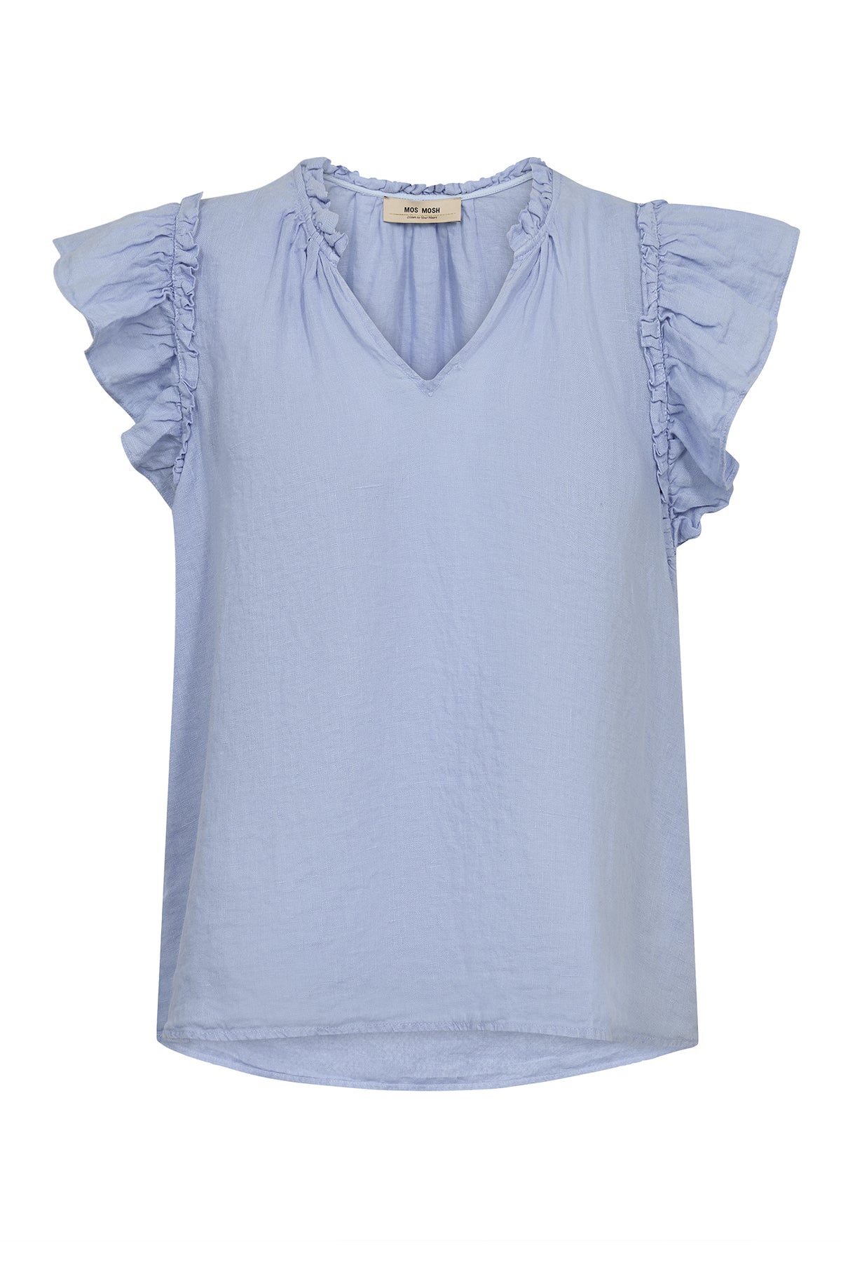 MMTea Linen Blouse Skyway - 178100