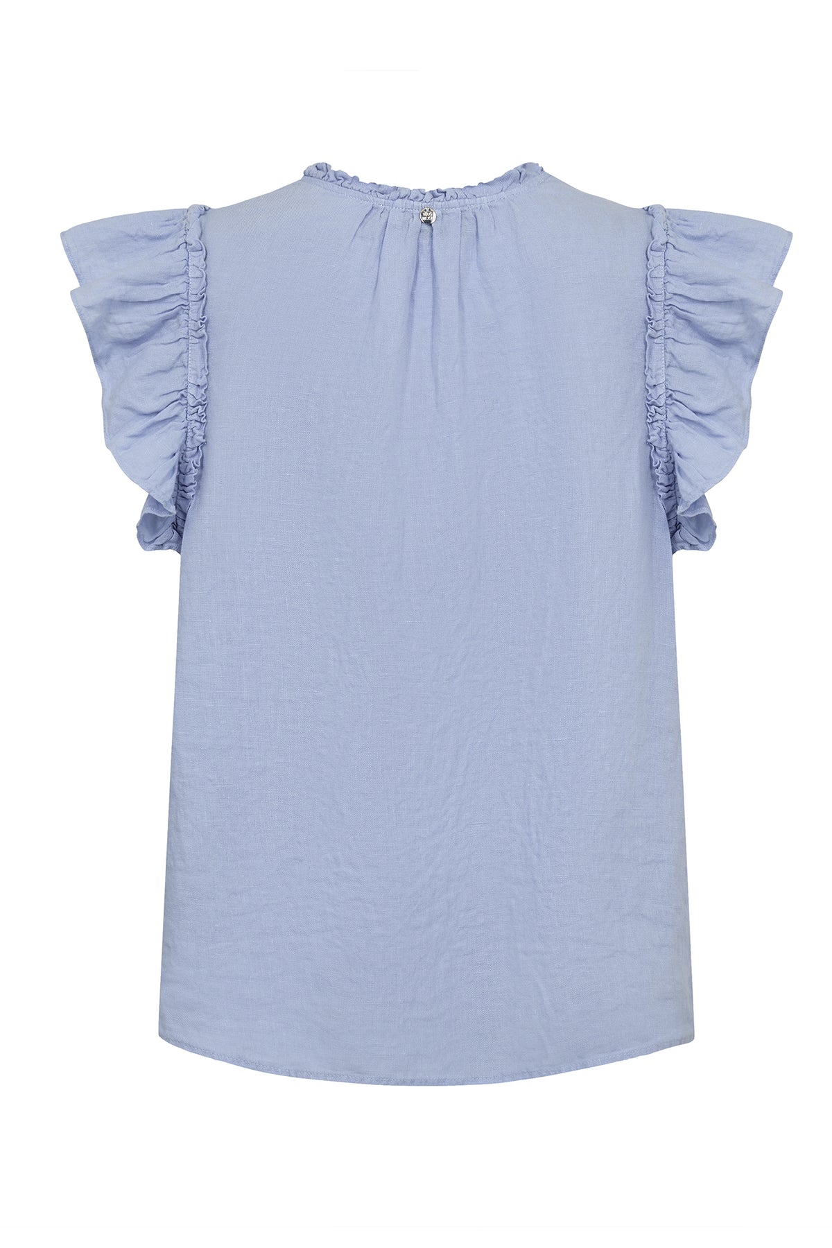 MMTea Linen Blouse Skyway - 178100
