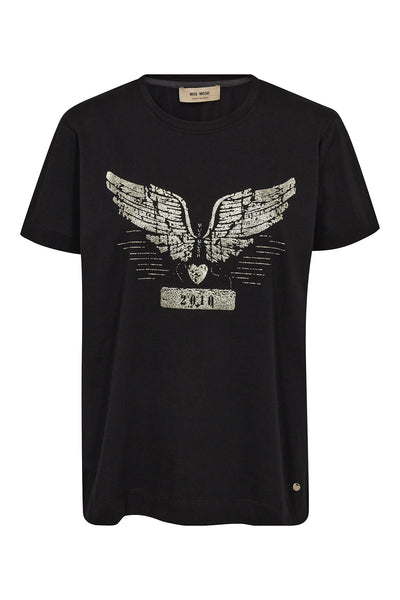 MMTeja O-SS Deco Tee Black - 175070 Thumbnail
