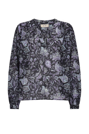 MMTenca Fleura Blouse Salute Navy - 181980