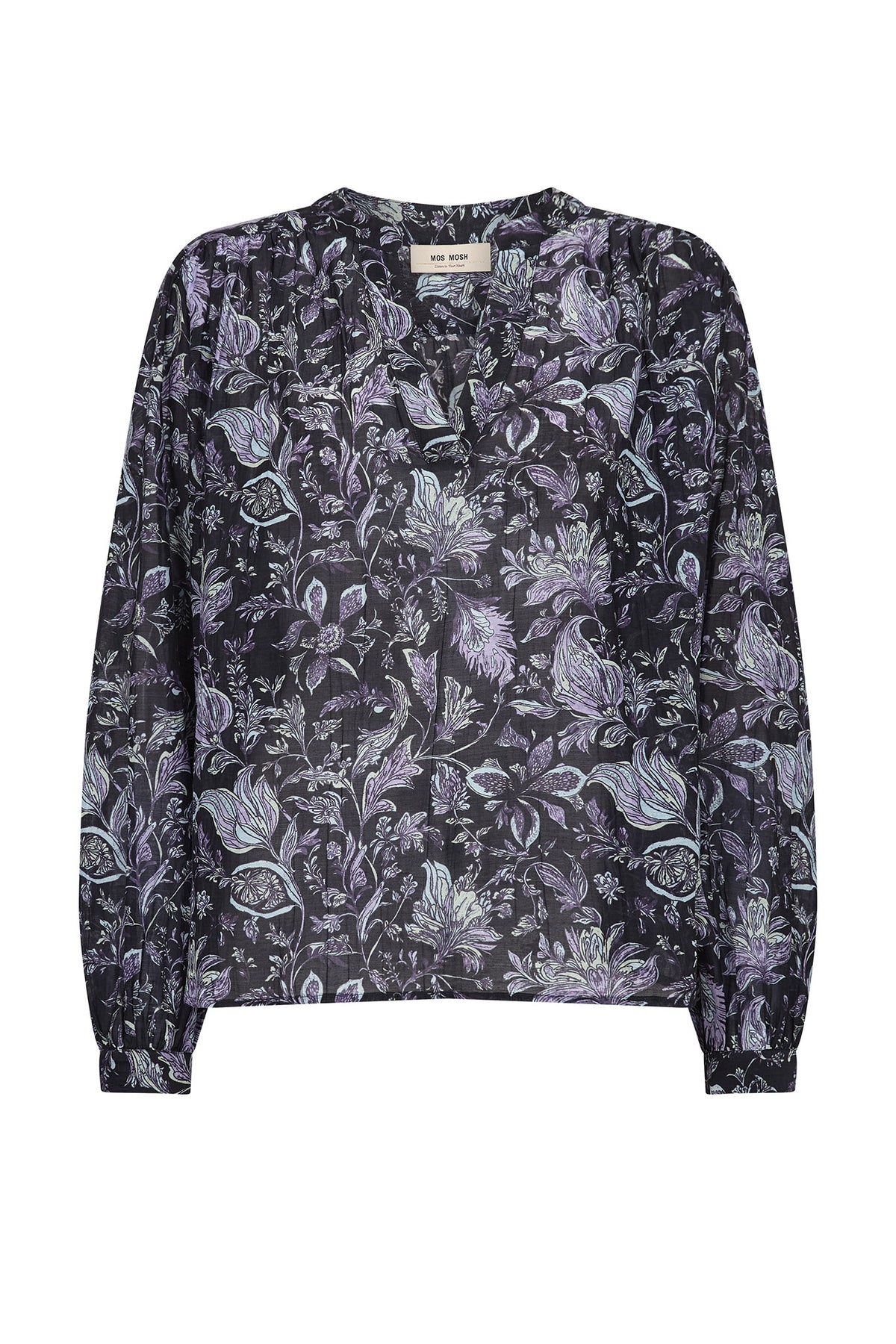 MMTenca Fleura Blouse Salute Navy - 181980
