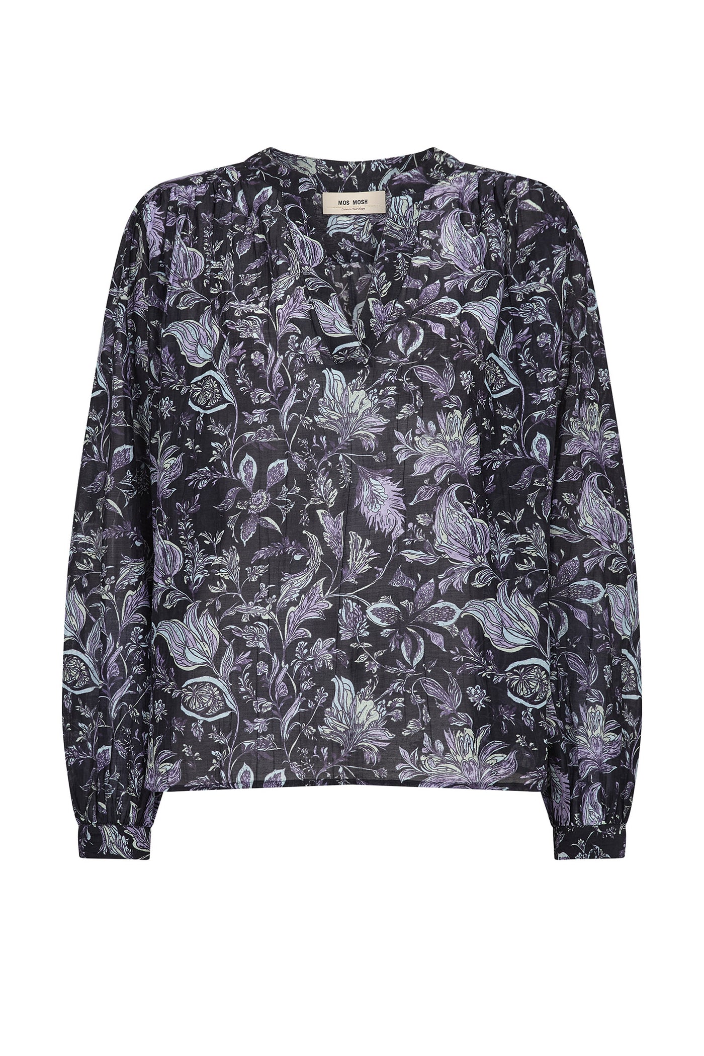 MMTenca Fleura Blouse Salute Navy - 181980