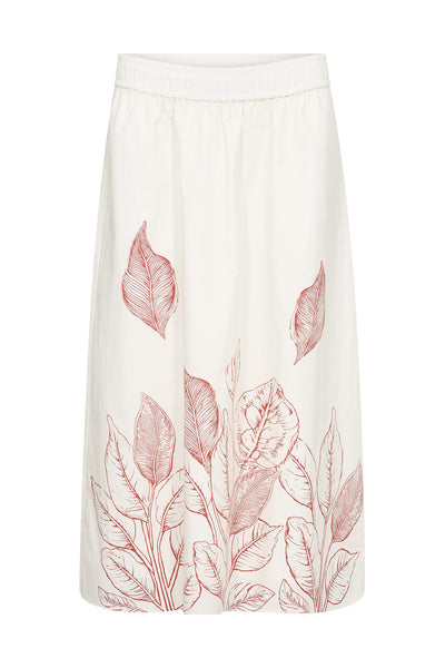 MMTessan Monochrome Skirt ECRU - 177780 Thumbnail