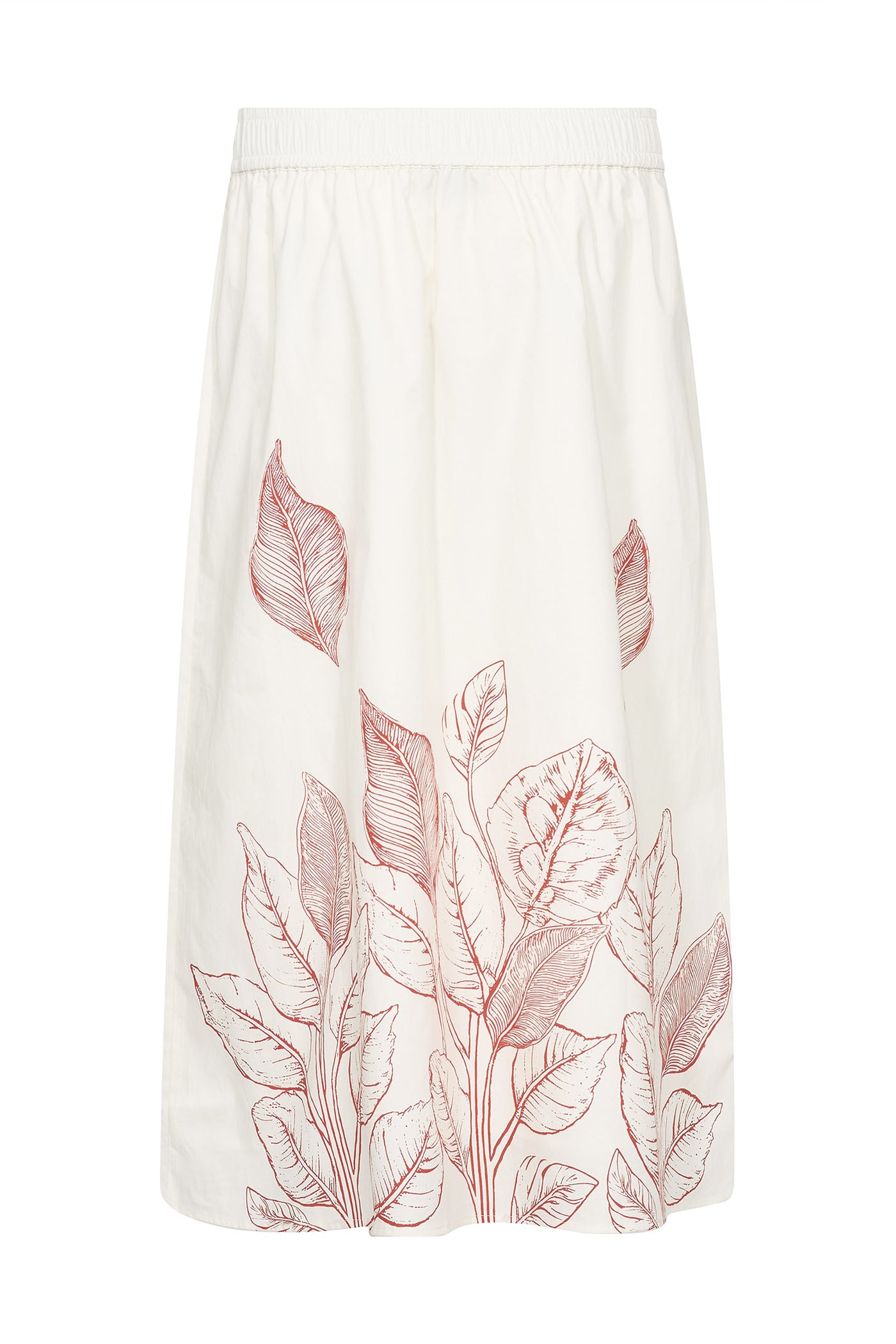 MMTessan Monochrome Skirt ECRU - 177780