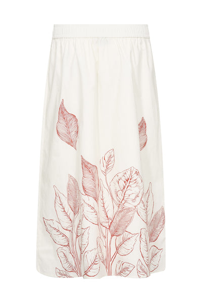 MMTessan Monochrome Skirt ECRU - 177780 Thumbnail