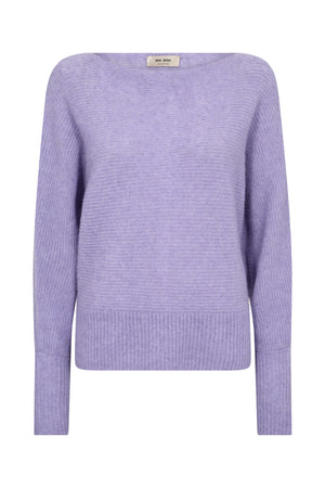 MMThora Boatneck Knit Violet Tulip - 182750