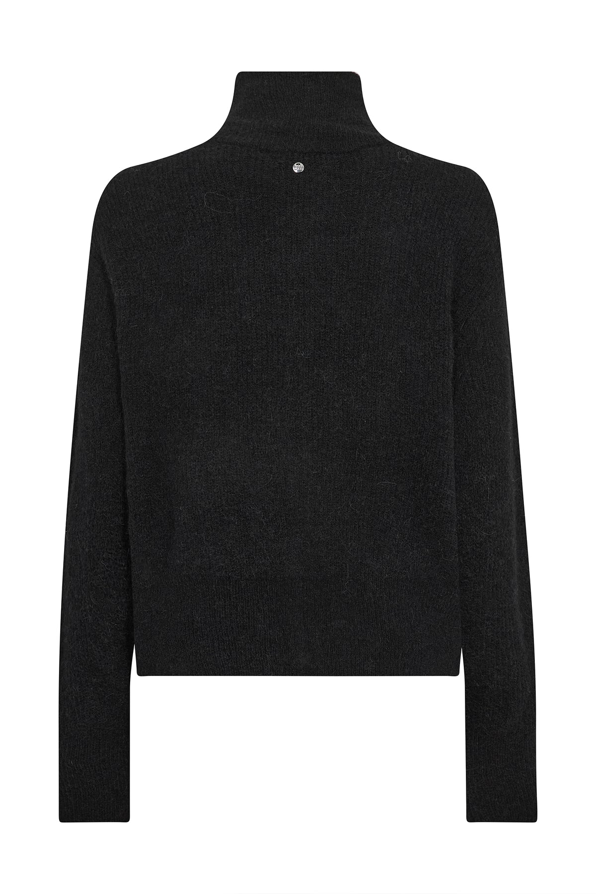 MMThora Knit Zip Cardigan Black - 182770
