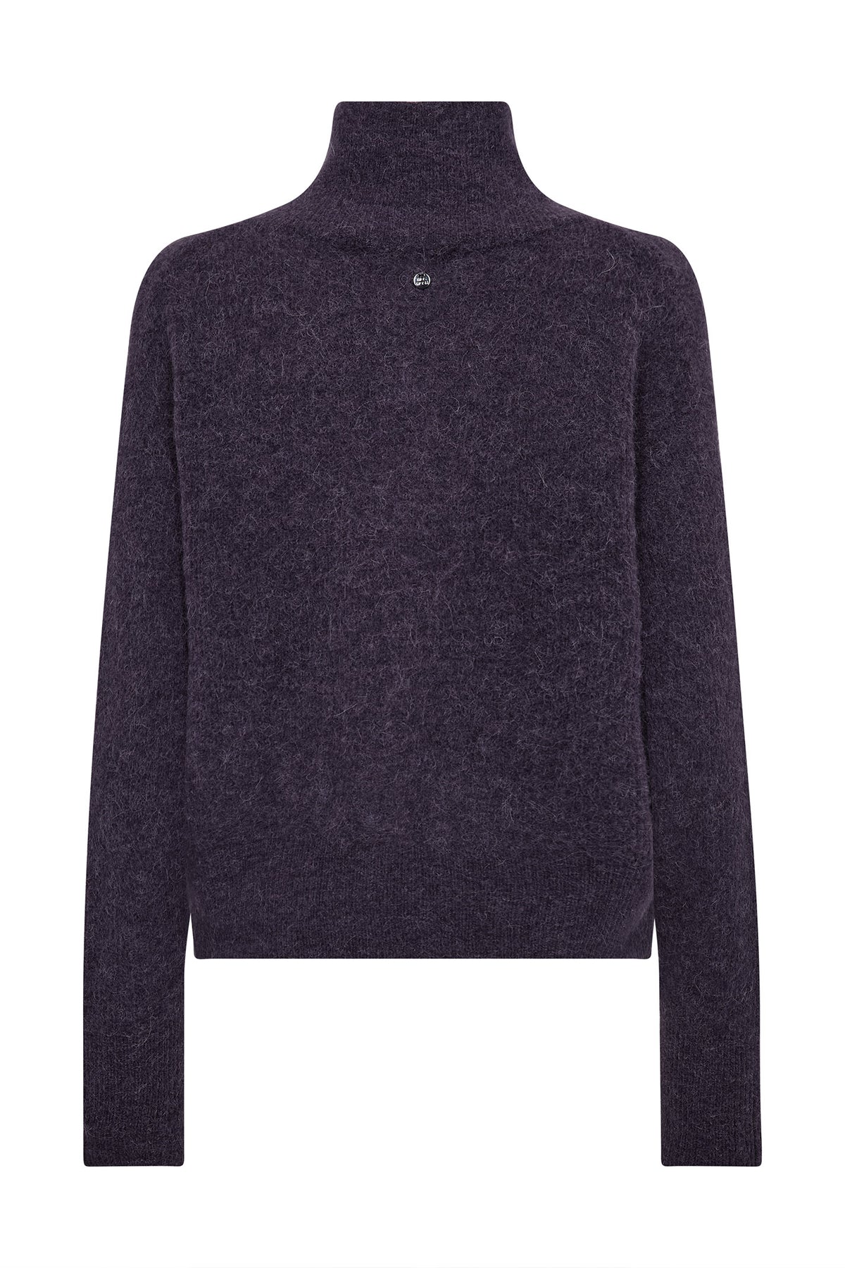 MMThora Knit Zip Cardigan Sweet Grape - 182770