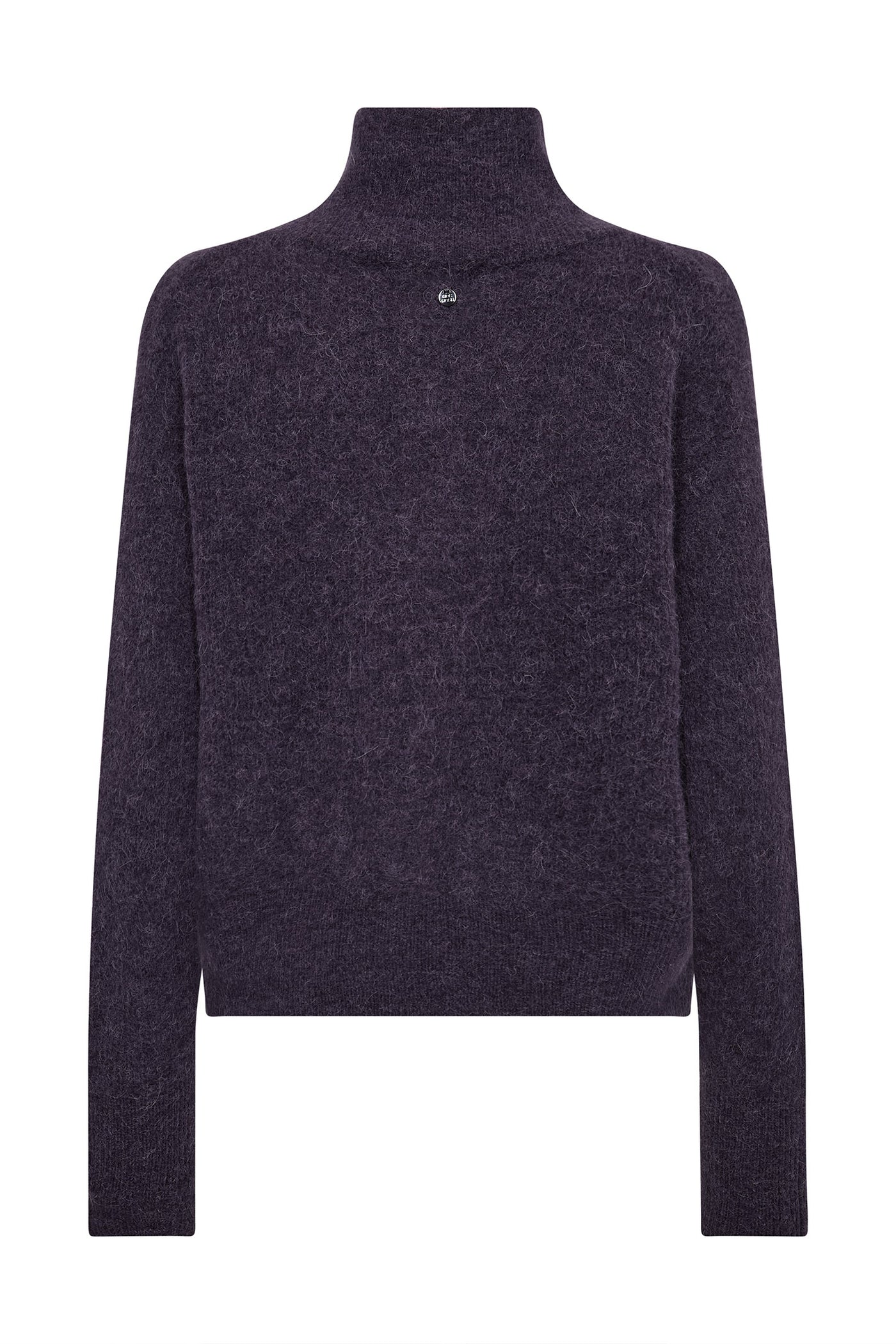 MMThora Knit Zip Cardigan Sweet Grape - 182770