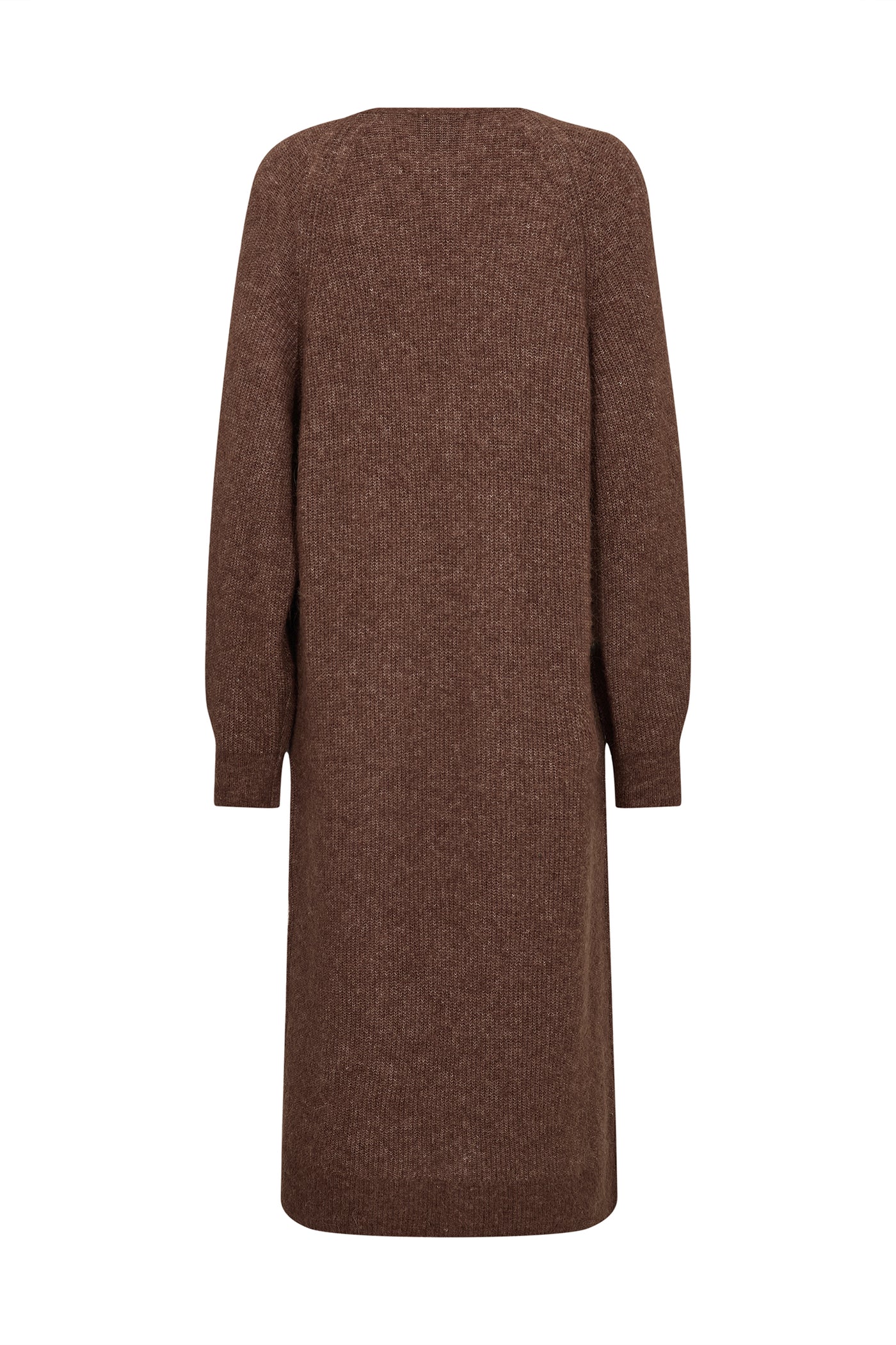 MMThora Longline Cardigan Downtown Brown - 182740